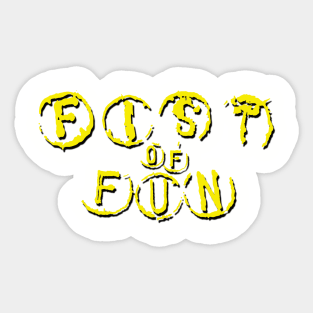 Fist Of Fun Sticker